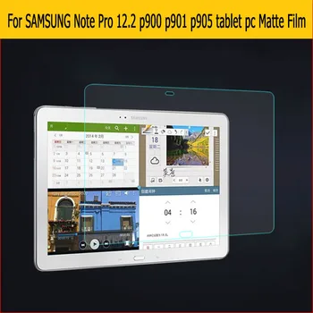 Защитная матовая пленка с антибликовым покрытием для Samsung galaxy Note Pro 12.2 p900 p901 p905 tablet защитные пленки от отпечатков пальцев